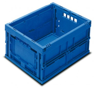 Imagen de Caja Plegable Sólida Azul 22 Litros Ref.432-22