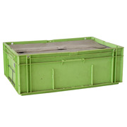 Caja Galia Odette Verde Cerrada Usada 39 litros con Molde 40 x 60 x 21,4 cm