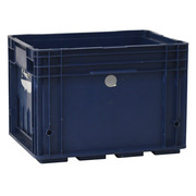 Caja Plástica Usada 22 litros Azul 40 x 30 x 28 cm VDA R-KLT